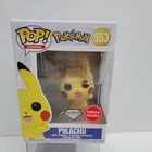 Funko Pop! Games Pokémon Pikachu #553 Diamond Collection GameStop Exclusive