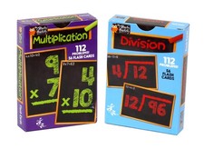 Regal Games Math Flash Cards for Multiplication  Division - 1st, 2nd, 3rd Gr...