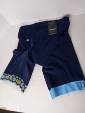 TAGGED WRONG Women's SIZE LARGE L Giordana VERO Pro TRI Padded Cycling Short NWT