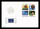 Dr Jim Stamps Liechtenstein 1983 Campaigns and Memorials 4v Set First Day Cover