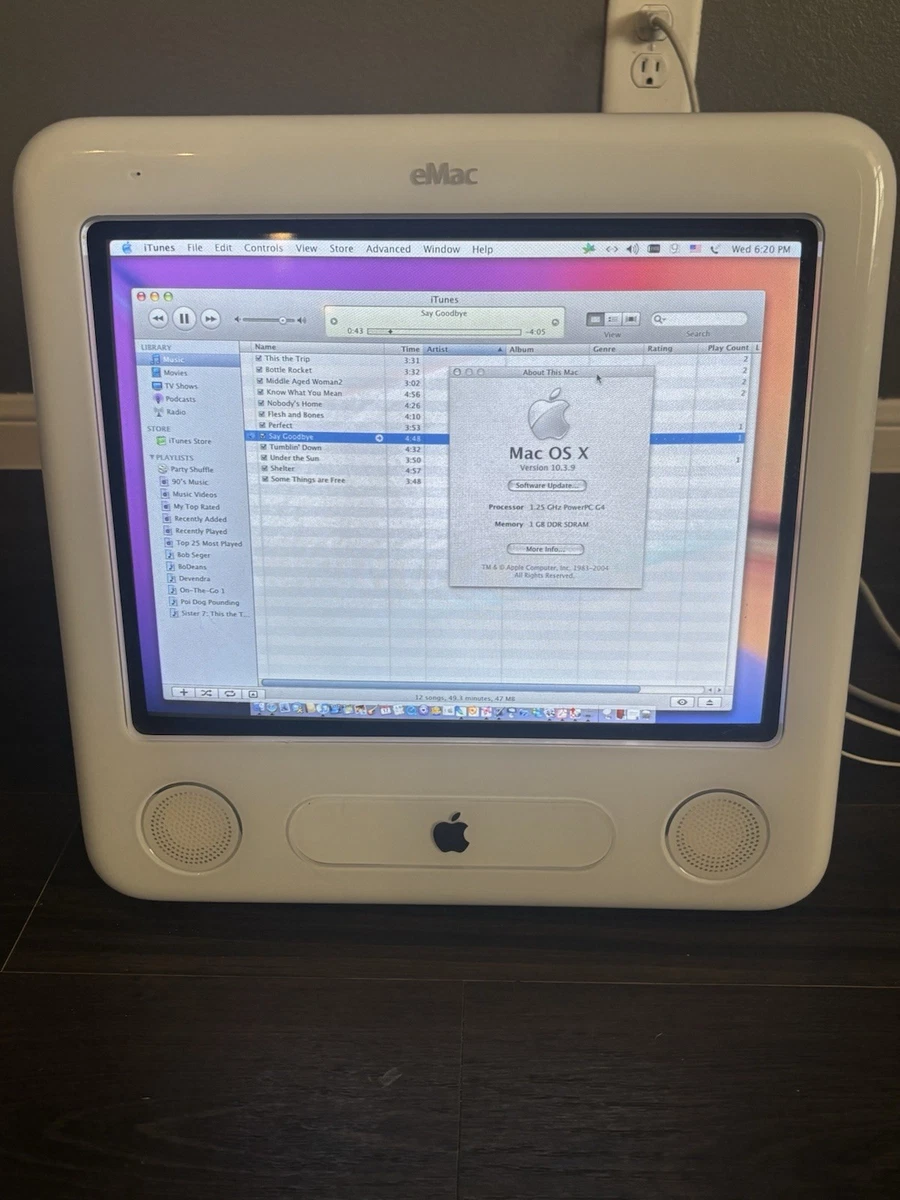 Macデスクトップ Apple A1002 eMa G4 2003 G4 1.0 GHz 1 GB Apple