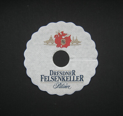 DRESDNER FELSENKELLER Pilsdeckchen Coaster Beer Bier  Dresden Deutschland
