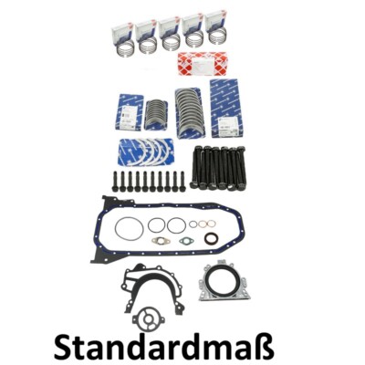 Kolbenring Set STD + KWlager Kit+Dichtsatz für VW T4 2.5 TDI ACV AXG BBF 0741980