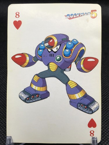 Napalm man Megaman Heart 8 CAPCOM Character Trump Collection Card - 第 1/12 張圖片