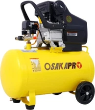 3.5HP 4.5HP Portable Air Compressor Tank Ultra Quiet Horizontal Tank w/Wheel
