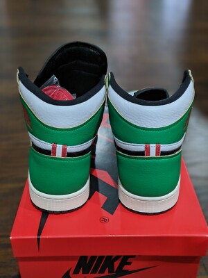 W Nike Air Jordan 1 Retro High OG Lucky Green | eBay