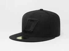New Era 5950 Men Women Cap Dorados de Sinaloa "D" Soccer Club Black Fitted Hat