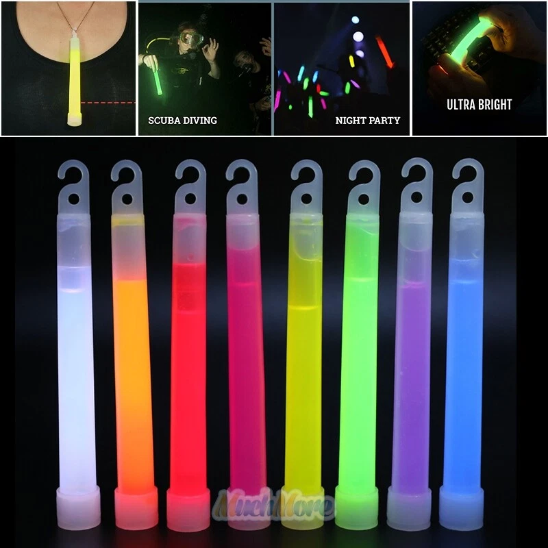 Pink and 2024 blue glow sticks