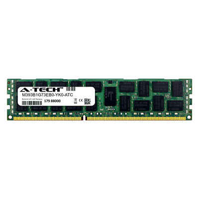 8GB DDR3 PC3-12800 RDIMM (Samsung M393B1G73EB0-YK0 Equivalent