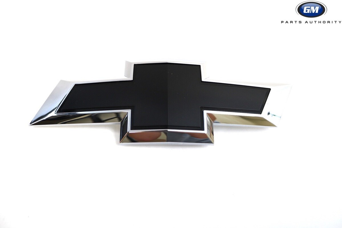 2021-2026 Chevy Suburban & Tahoe Gloss Black Bowtie Emblem Kit – Front & Rear, OEM Style
