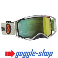 Scott Prospect Motocross Goggles Camo - Special Edition SEEYA Yellow Mirror Lens