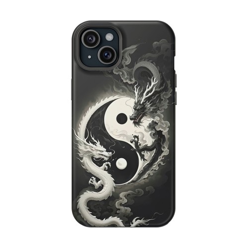 Yin Yang Dragon Handyhülle, Magnetische Tough Hüllen zum Schutz, Geschenk für Drachen - Bild 59 von 134