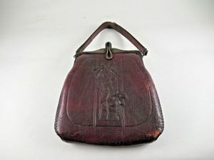 antique leather purses