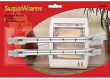 SupaWarm Halogen Bulbs - Set Of 2 400w Bulbs - 215mm long