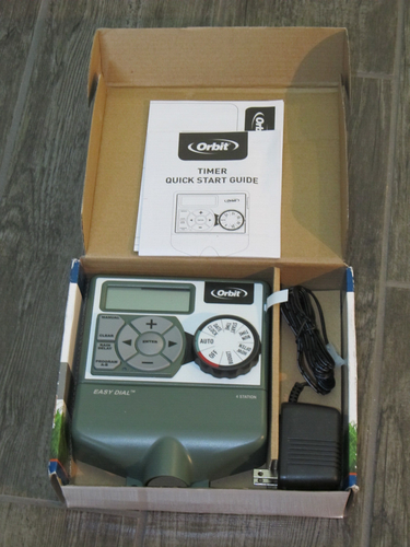 Orbit Underground 57874 4-Zone Indoor Timer Water Irrigation Controller : Sprinkler System