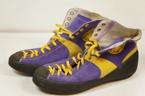 high top climbing shoes