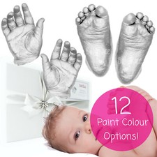 Large Baby Casting Kit Newborn Gift 3D Hand Foot Cast 1kg Alginate Plaster Set