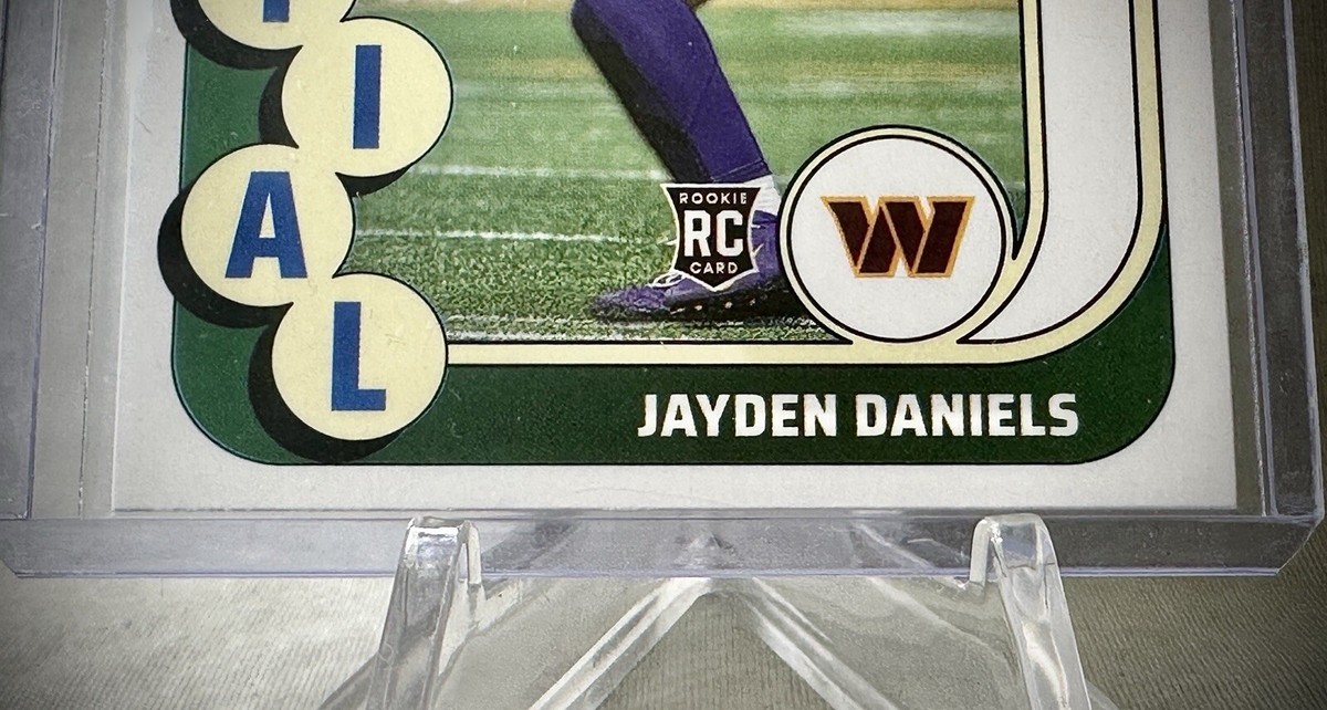 2024 Panini Score - Jayden Daniels - Red Parallel Rookie