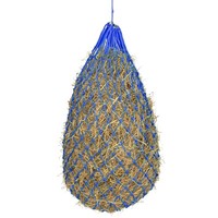 Heunetz Heutasche Futtersack Heusack Futtersparnetz Futternetz Engmaschig Blau