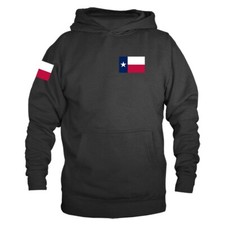 State of Texas Flag Crest TX Graphic Hoodie