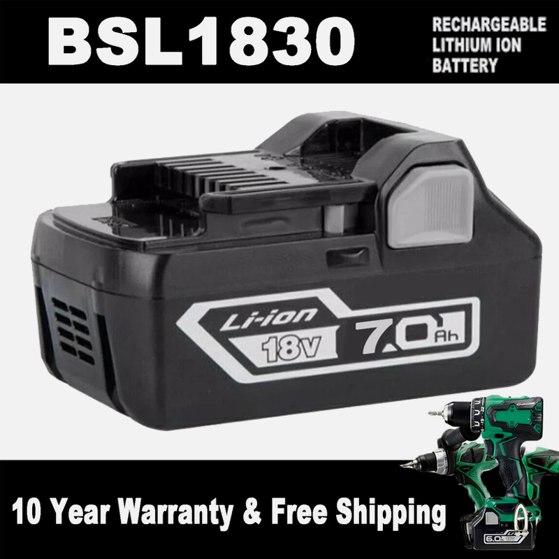 For HITACHI 4.0Ah 18V Battery BSL1850 BSL1840 BSL1830 BSL1815X 330139 Li-ion US