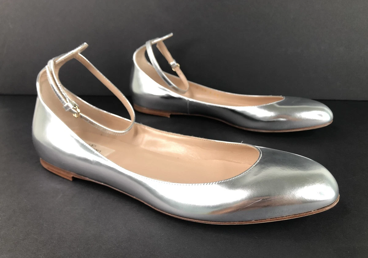 Tan-Go patent leather ballet flats