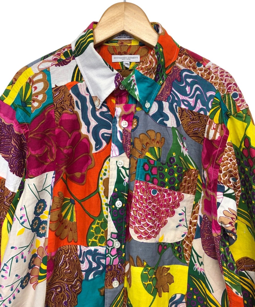【美品】Engineered Garments クレイジーパターンシャツXS 美品】Engineered Garments クレイジーパターンシャツXS - メルカリ