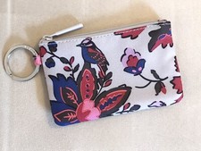 Vera Bradley Vineyard Floral Lighten Up Zip ID Case