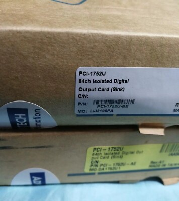 1pc NEW PCI-1752U 64ch Isolated Digital Output Card By DHL or FedEx