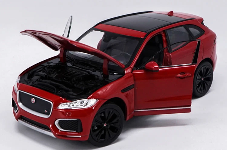 Welly 1:24 Jaguar F-Pace Diecast Model Sports Racing Car Toy Red NEW IN BOX - Image 3 of 4