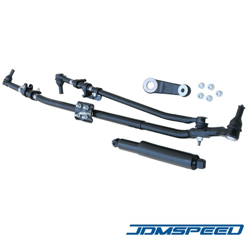 New Upgrade Steering Linkage Drag Link Tie Rod Kit For Dodge Ram 1500