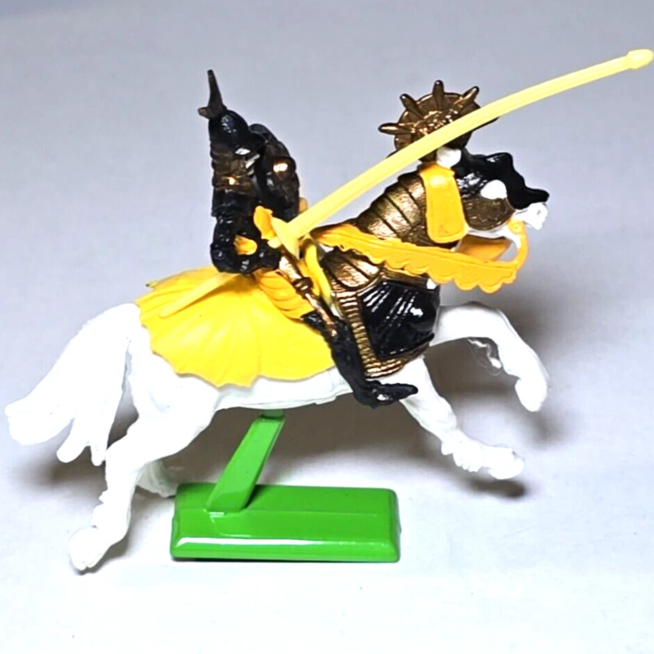 Lote Turco Montado Medieval Caballero Soldado Juguete Detalle Gran Bretaña De Colección Foto 4 de 4