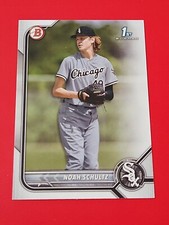2022 Bowman Draft Paper Base BD-56 Noah Schultz - Chicago White Sox