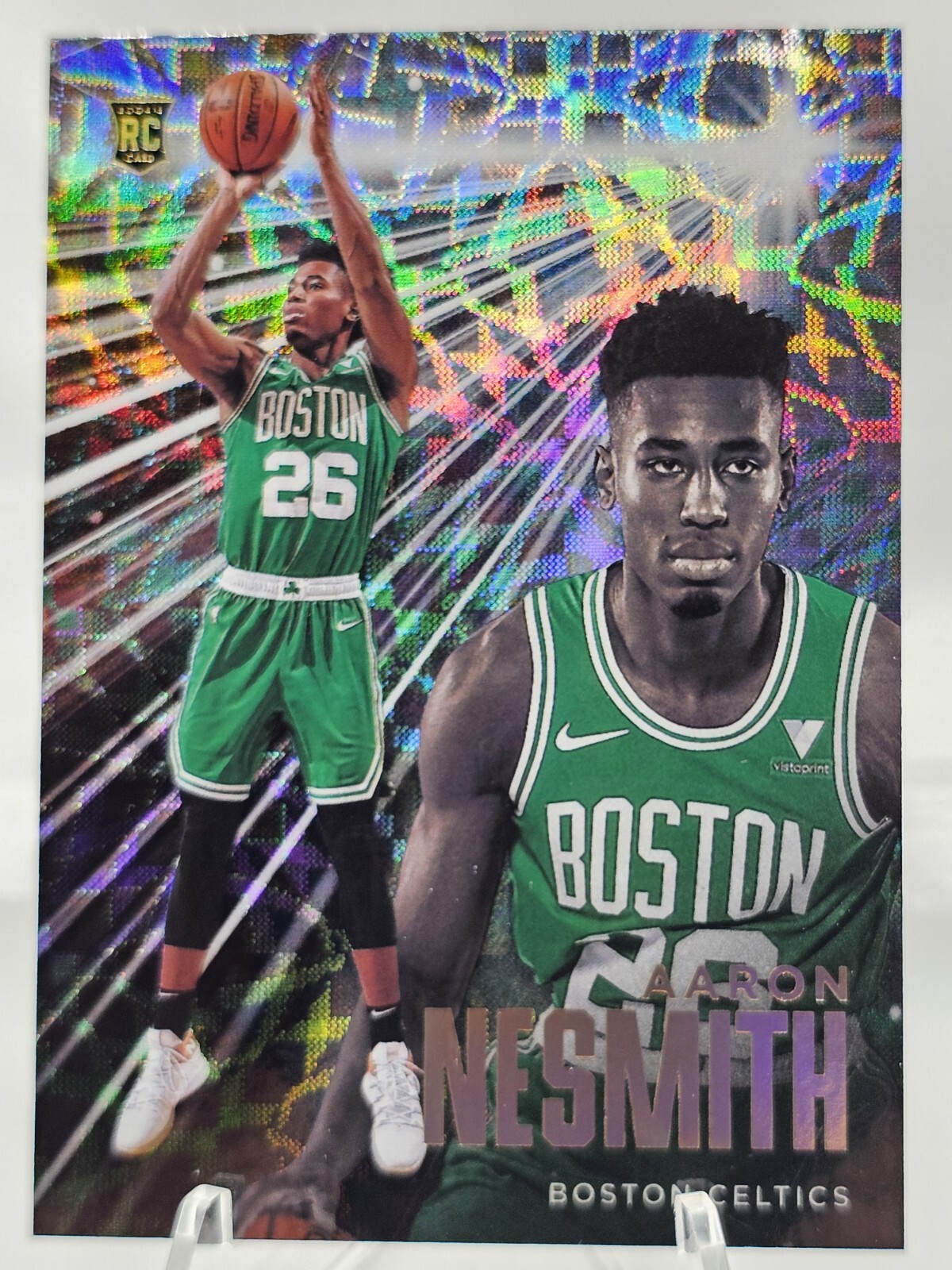 2020-21 Panini Chronicles Essentials Asia #213 Aaron Nesmith Rookie RC Celtics