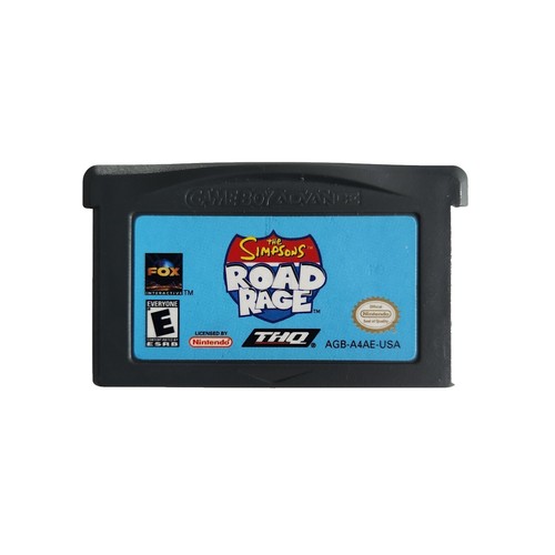 LES SIMPSONS ROAD Rage PS2 étiquette noire 2001 classé complet dans sa