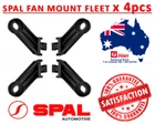 NEW EF3523 ITALIA SPAL Fan Mount Fleet 45 degree right raised 4mm ( Set of 4pcs)