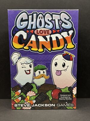 Ghosts Love Candy Game Halloween Steve Jackson Age 8+ 