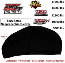 Neoprene Cover Waterresist Tuffstuff Winch 9500 10500 12500 14500 17500lb Xl 04