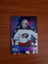 Matiss Kivlenieks - 2020-21 NHL Skybox Metal Universe #122 RC - Purple /199