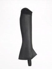 ProChaps The COMPETITION Half Chap Black Equestrian Horse Riding NEW