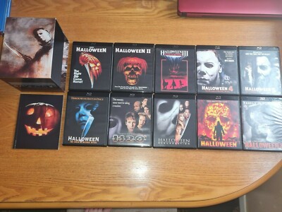 HALLOWEEN: COMPLETE COLLECTION 15-disc Blu-ray US import rare OOP