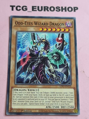 ODD-EYES WIZARD DRAGON | YUGIOH | LDS3 | COMMON | ENGLISH | NM #152