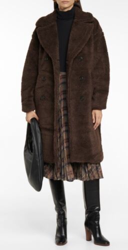 Polo Ralph Lauren Brown Agata Coat Faux Shearling Oversized Large BNWT RRP £649 - Photo 1/9