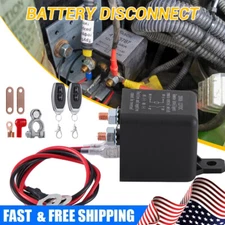 Car Remote Control Power Battery Switch Disconnect Kill Master Isolator Cut Off