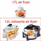 Super Chef 12L Air Fryer Rotary Rotating Rotisserie Convection Oven Multi Cooker