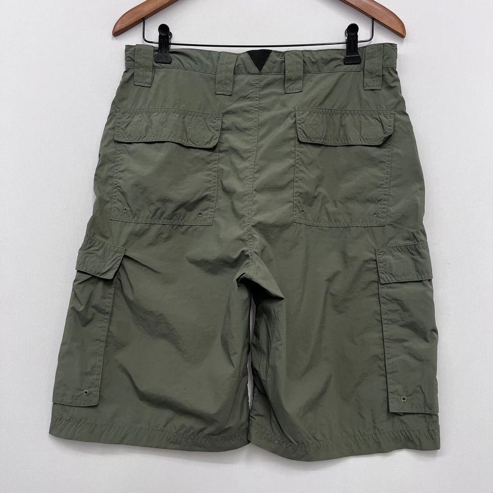 Boy Scouts of America Mens Centennial Uniform Cargo Shorts Army Green Nylon Sz S - Image 2 of 4