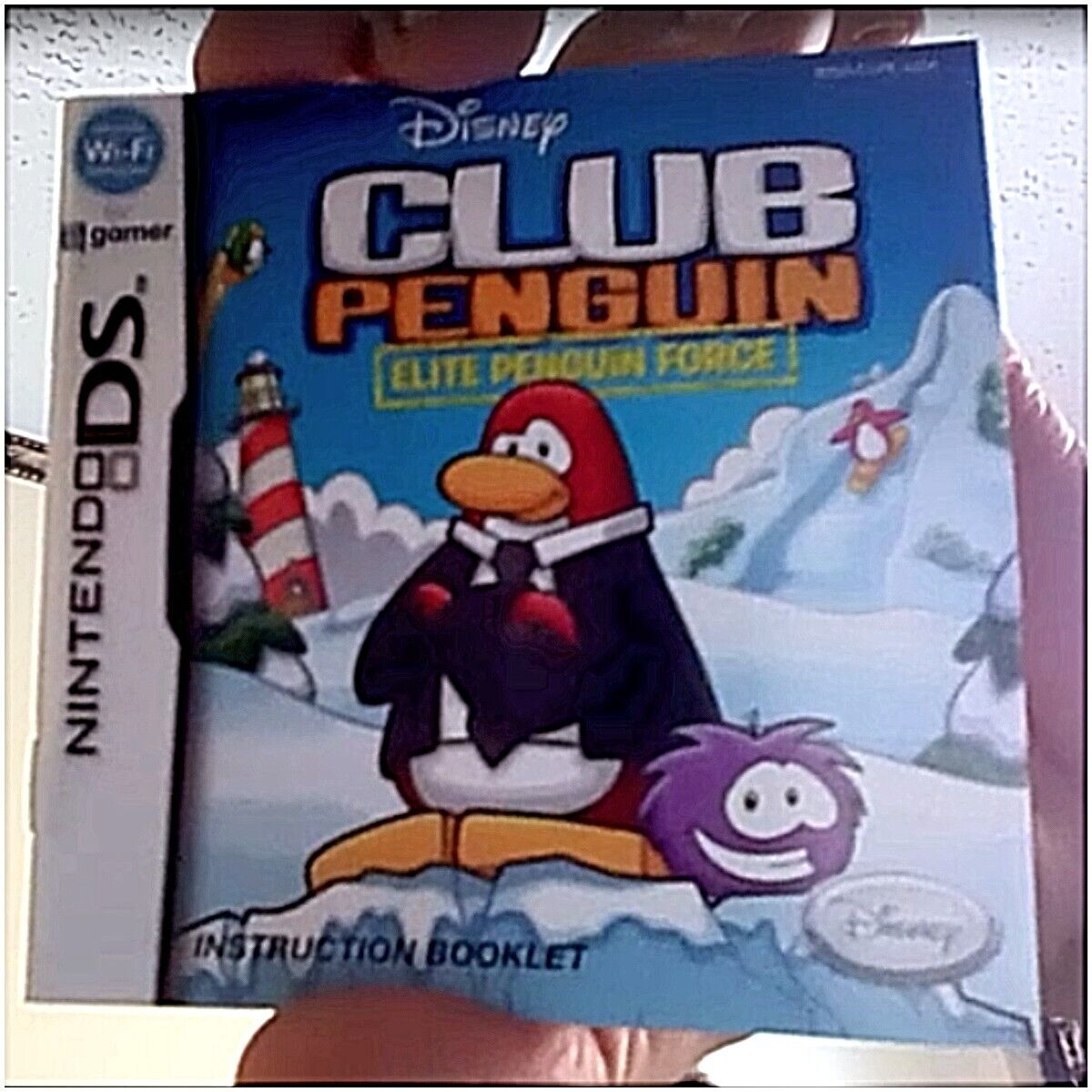 Nintendo Ds Club Penguin Elite Penguin Force Game With Case And Booklet