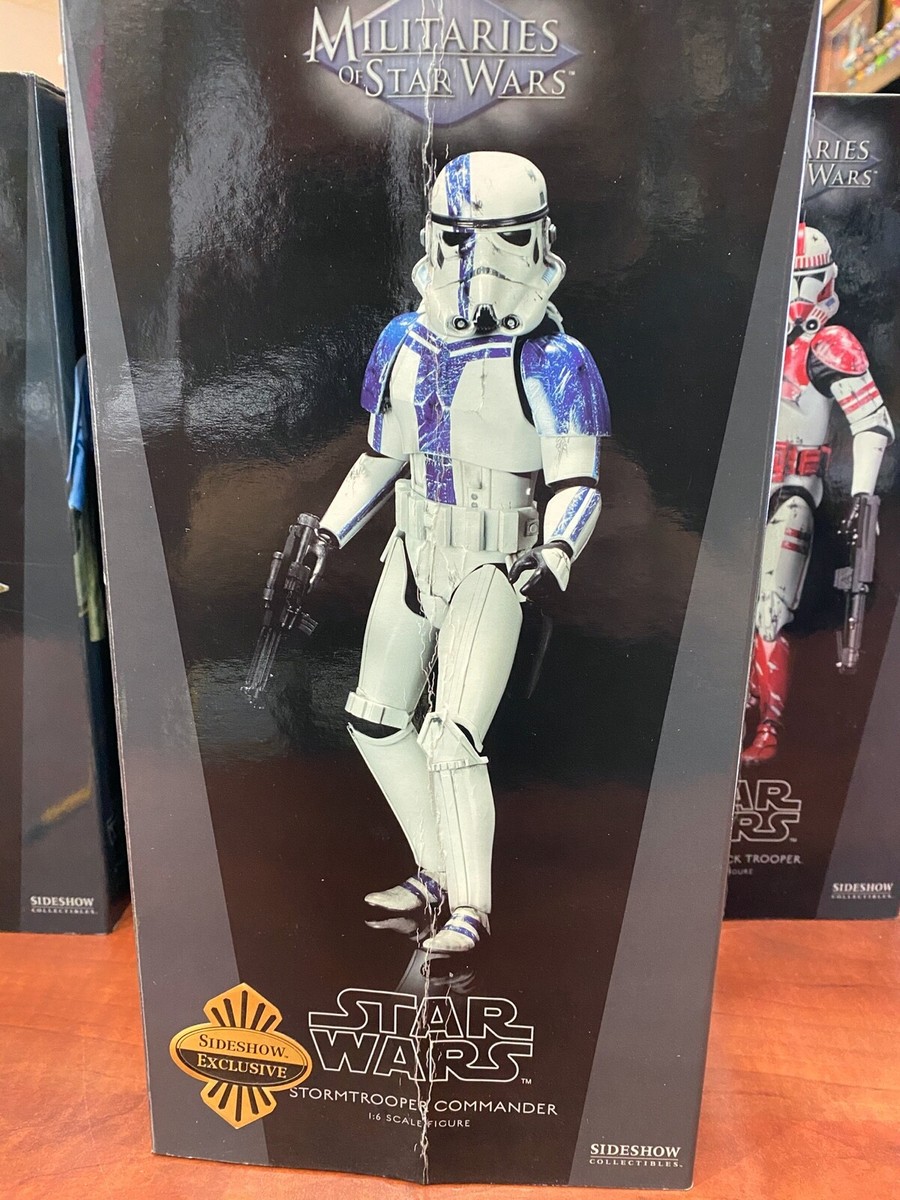 SIDESHOW サイドショウ ストームトルーパーEXCLUSIVE版 1/6 SIDESHOW EXCLUSIVE STAR WARS STORMTROOPER COMMANDER 1/6 figure HOT