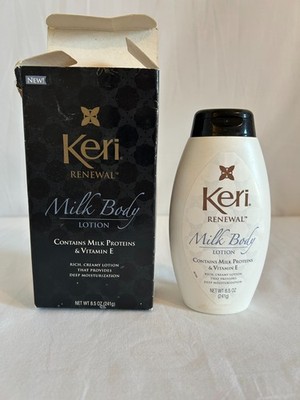 Keri Renewal Milk Body Lotion Contains Milk Proteins & Vitamin E - 8.5 fl oz