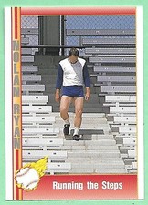 1991 Pacific Nolan Ryan Rangers #78 - Running the Steps👍